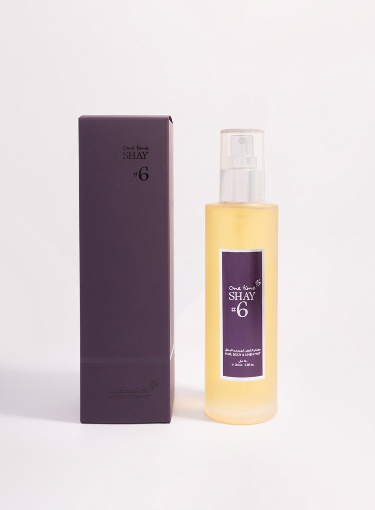 One Time Shay #6 (Hair, Body & Linen Mist 150ml) - Anfasic Dokhoon - MHGboutique - perfumes - fragrances - oud - online shopping - free shipping - top perfumes - best perfumes